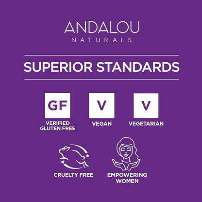 Andalou Naturals Resveratrol Q10 Night Repair Cream, For Dry Skin, Fine Lines & Wrinkles, For Softer, Smoother, Younger Looking Skin, 1.7 Ounce