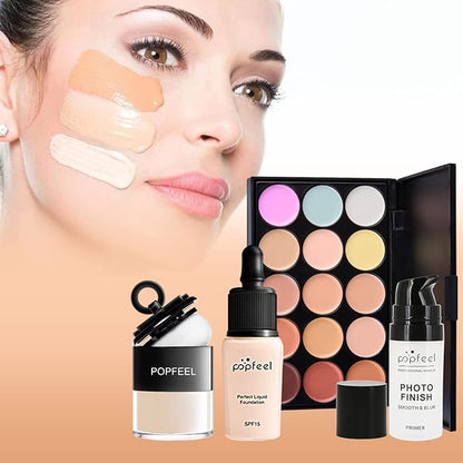 All-in-one Holiday Makeup Gift Set | Full Makeup
