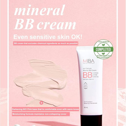 MIBA Ion Calcium Mineral BB Cream 50ml / 50ml