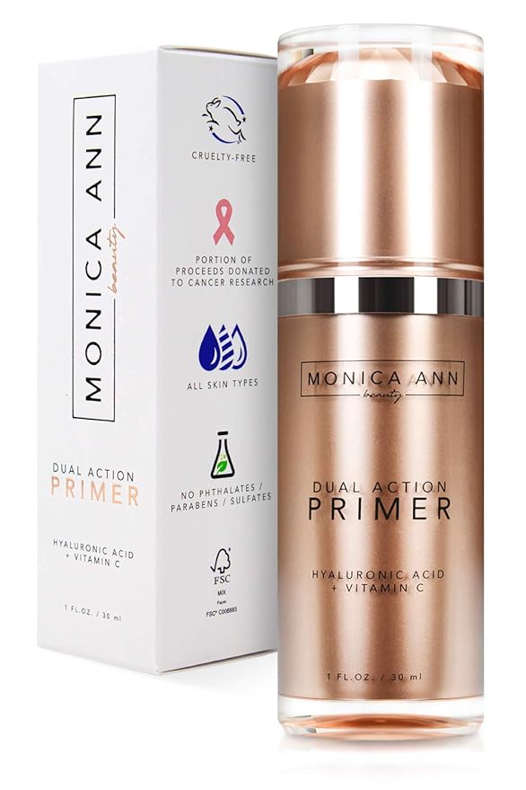 Dual-Action Face Primer - | Hydrating Makeup Primer Skin Tone 30 mL