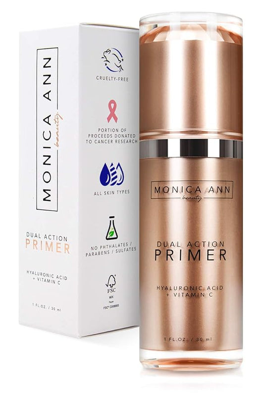 Dual-Action Face Primer - | Hydrating Makeup Primer Skin Tone 30 mL