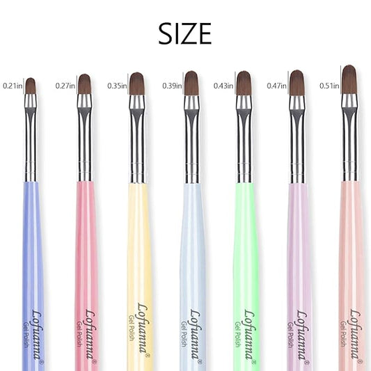Lofuanna nail art brushes set