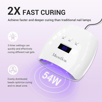 Melodysusie uv nail lamp, plus30t