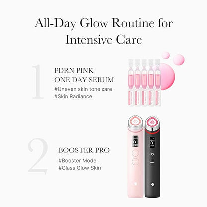 medicube Salmon DNA PDRN Pink One Day Serum | 99% Salmon DNA PDRN Intensive Ampoule, Collagen, Glutathione, Hyaluronic Acid - Improves skin radiance | Korean skincare 0.05 fl.oz x 10e