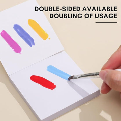 Makartt Gel Nail Polish Palette Paper, Disposable Nail