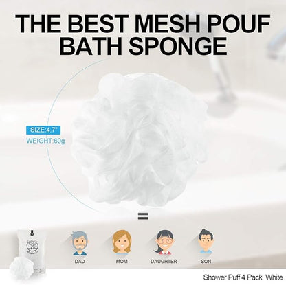 Loofah sponge bath sponge for