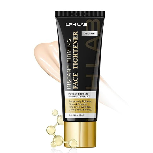 Instant Firming Face Tightener: Blurs & Smooths Mild to Moderate Wrinkles, Matte Anti-Aging Finish, No Chalky Residue, Makeup-Friendly, 2.1 oz