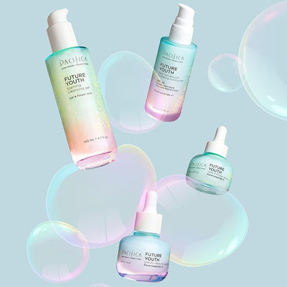 Pacifica Future Youth Time Shift Eye Serum – Peptide Eye Serum for Fine Lines & Dark Circles, Lifting & Firming Under Eye Treatment w/Flora + Peptide-11, Unscented Hydrating Gel for All Skin Types