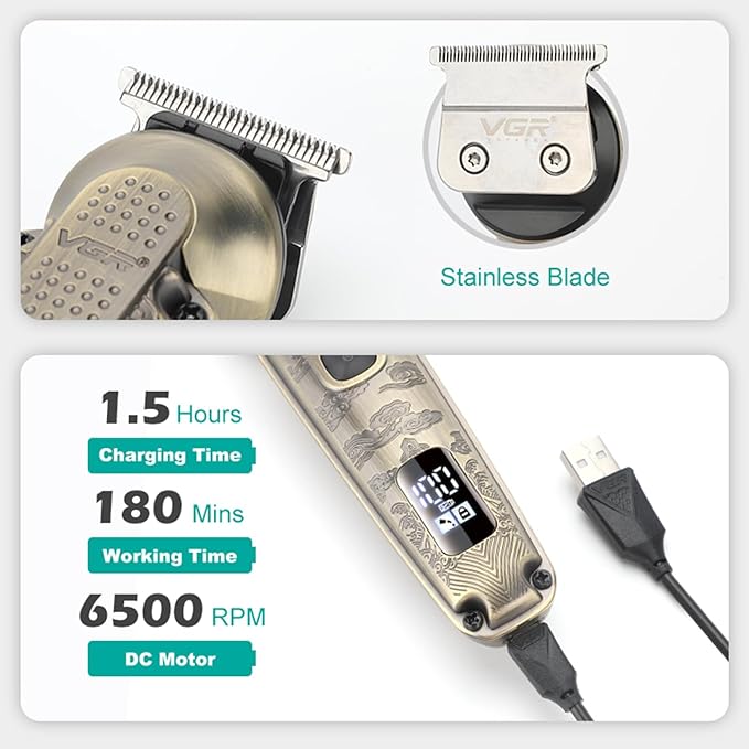 VGR 095 Beard Trimmer for