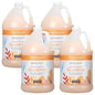 Ginger Lily Farms Botanicals Moisturizing Shampoo for All Hair Types, Coco Mango, 100% Vegan & Cruelty-Free, Coconut Mango Scent, 1 Gallon Refill (Pack of 4)