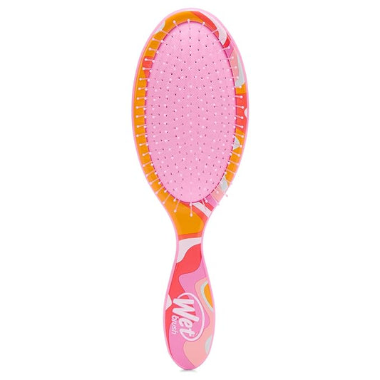 Wet Brush Original Detangler, Ice Cream (Sun Days), Ultra-Soft IntelliFlex Bristles Glide Through Tangles, Detangling Hair Brush (Wet & Dry), Women & Men, Limited Edition
