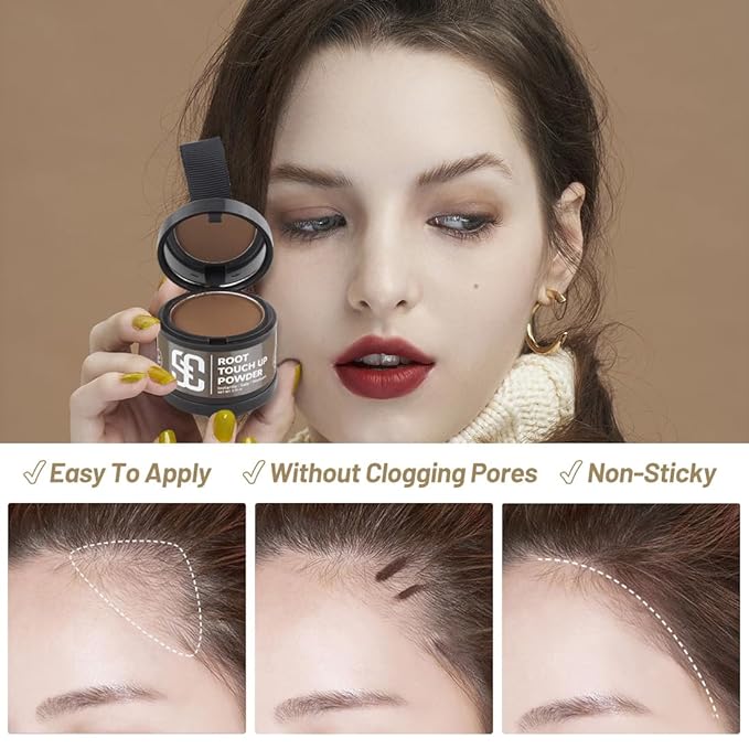 SOVONCARE Hairline Powder, Instantly Hairline