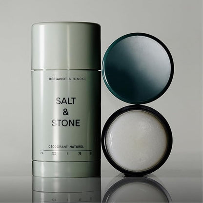 Salt & Stone Body Mist + Natural Deodorant Bundle | Bergamot & Hinoki