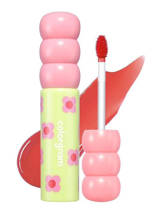COLORGRAM Fruity Glass Tint 02 Dewy Grapefruit | Lip 11 Oz