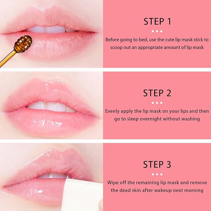 1 PCS Bee Lip Balm Honey