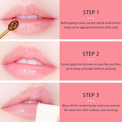 1 PCS Bee Lip Balm Honey