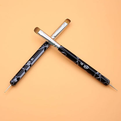 Detailing nail art french brush