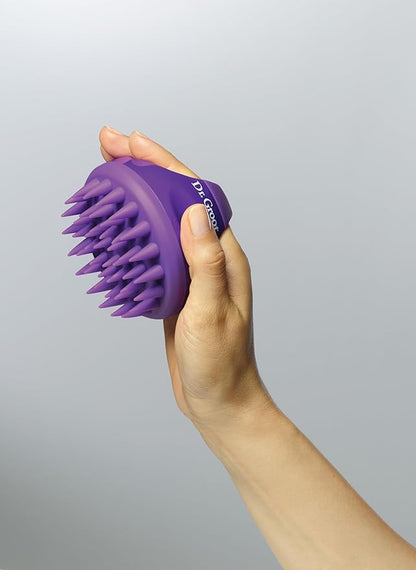 Dr. Groot Premium Scalp Cleansing Brush, Hair Scalp Massager, Scalp Scrubber with Soft Silicone Bristles, Hair Shampoo Brush for Scalp Exfoliation, Wet Dry Hair Brush for Scalp Care, Korean Hair Care