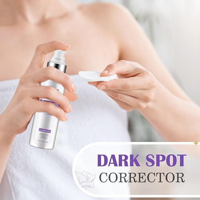 Dark Spot Corrector for Face & Body,Rapid Tone Repair Cream with Hyperpigmentation Treatment,Sun Spot, Age Spot & Melasma Remover,Dermatologist-Tested Brightening Retinol Serum (1.7 Fl Oz)