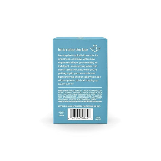 Method Bar Soap, Glacier + Granite, Plastic Free, 2 bars, 5oz each