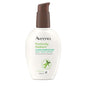 Aveeno Positively Radiant Clear Complexion Face Moisturizer, Acne Facial Moisturizer with Soy and Salicylic Acid for Oily Skin, Hypoallergenic Formula, Paraben-Free, Non-Comedogenic, Pump, 4 FL OZ