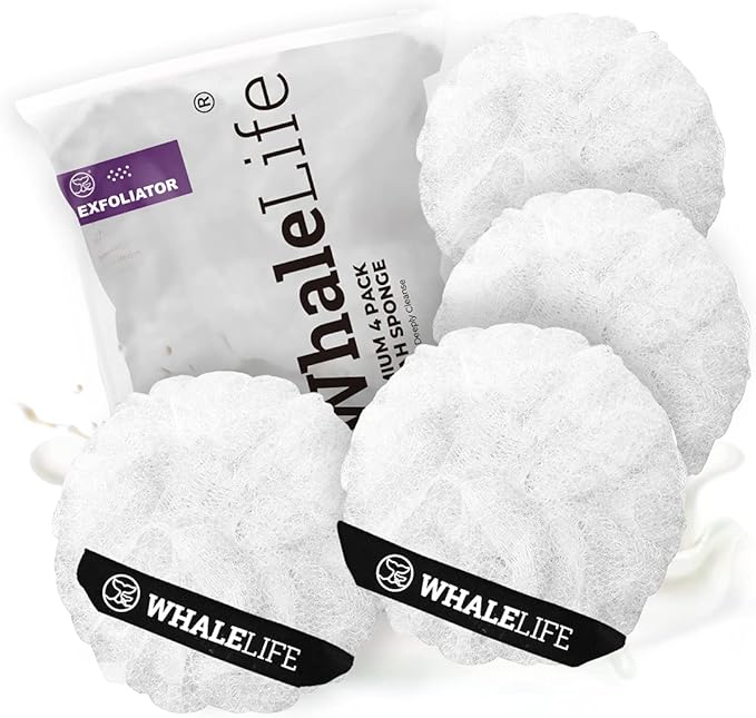 Loofah sponge bath sponge for