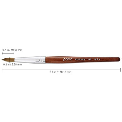 Pana usa acrylic nail brush100%