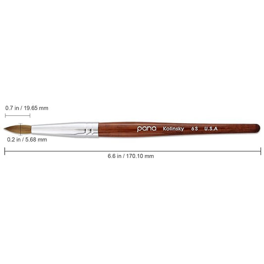 Pana usa acrylic nail brush100%
