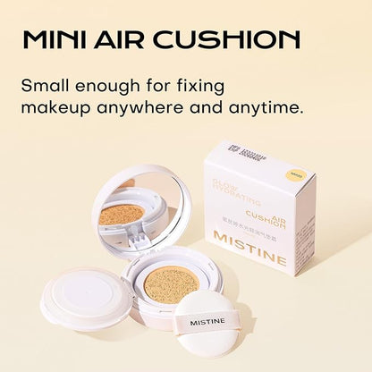 MISTINE Tavel Size Air Cushion Foundation Glow Hydrating Fair Ivory