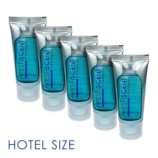 Freshscent Shampoo 1oz (Case of 288 tubes) Hotel Travel Size, Bulk Amenities and Toiletries for Hospitality