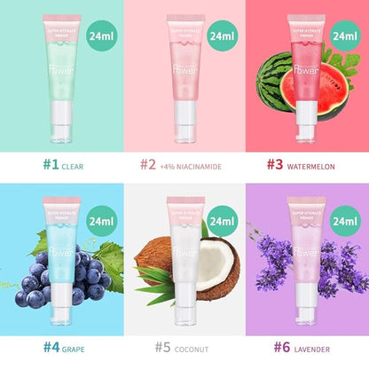 Super Hydrate Primer - Translucent Gel Formula for (05 coconut)