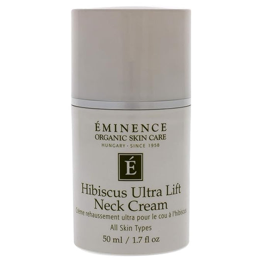 Eminence Organic Skincare Hibiscus Ultra Lift Neck Cream, 1.7 Ounce (1324/EM)