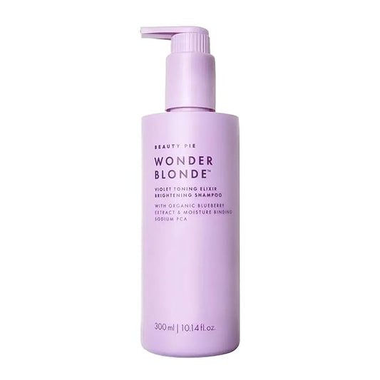 Beauty Pie WonderBlonde Violet Toning Elixir Brightening Shampoo For Reviving & Hydrating Hair