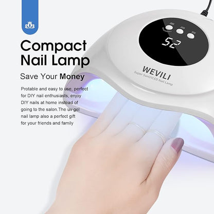 72w uv nail lamp, faster