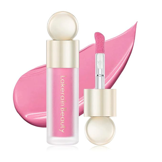 MEICOLY Pink Matte Dewy Liquid Blush,Super Natural Cream