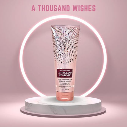 Bath & Body Works A Thousand Wishes Ultimate Hydration Body Cream, 8 Ounce