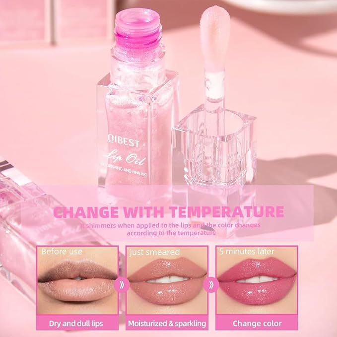 Hydrating Lip Glow Oil-Lip care oil-