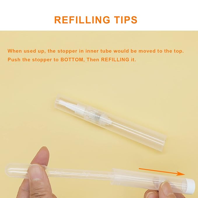 3-Pack 6ml Upgraded Refillable Cuticle