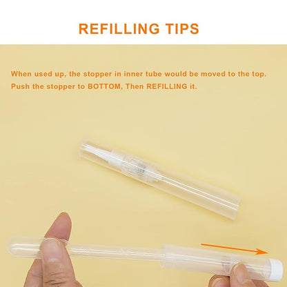 3-Pack 6ml Upgraded Refillable Cuticle