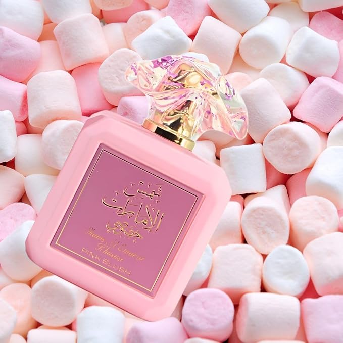 Ard Al Zaafaran Pink Blush Shams Al Emarat Khususi Eau De Parfum For Women Spray 100 ML (3.4 OZ) Long Lasting Arabian Perfumes For Women - Elegant & Sweet Ladies Perfume for Every Occasion (Pack of 3)