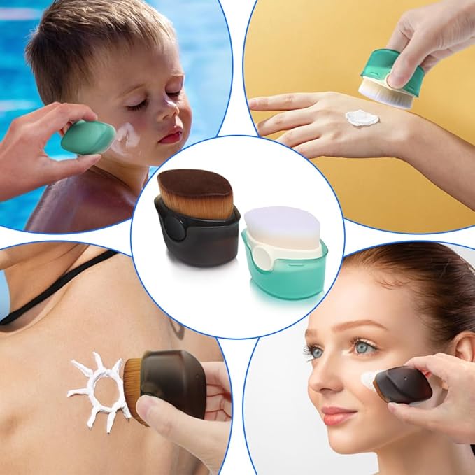 DanziX Sunscreen Applicator,2 Pack Sunscreen