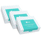 Face Towels, 10"×12" Disposable Face Towel, Face Towelettes XL, Ultra Soft Makeup Remover Dry Wipes, Thick Face Towel for Travel, 45 Count (3 Pack)