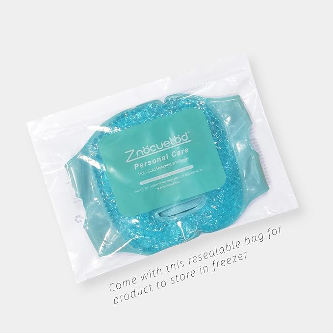 Cold face eye mask ice