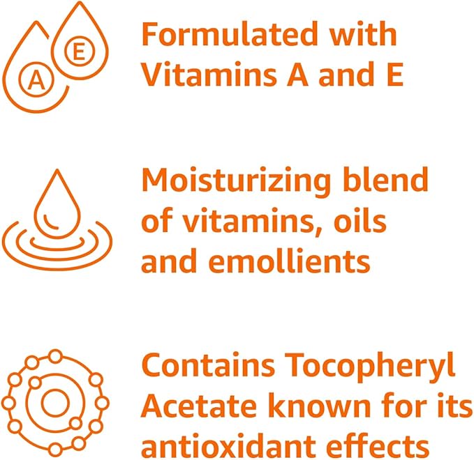 Amazon Basics Moisturizing Skincare Oil with Vitamins A & E, 6.7 Fl Oz (Pack of 1)