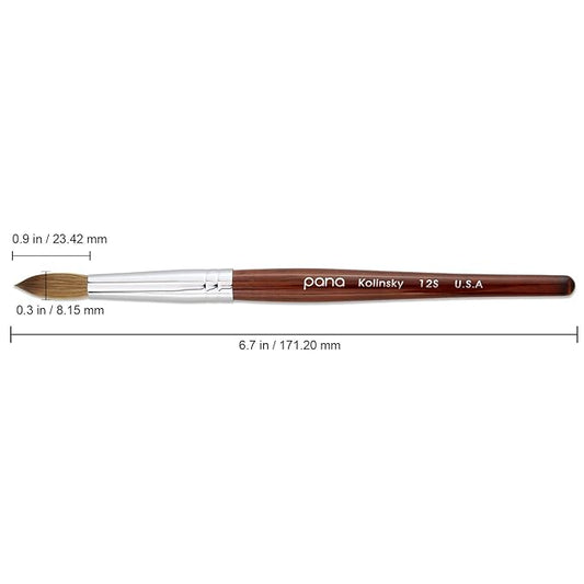 Pana usa acrylic nail brush100%