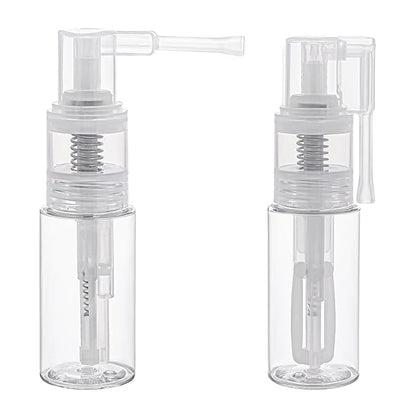 2 Pcs Empty Powder Spray Bottle, Cake Glitte