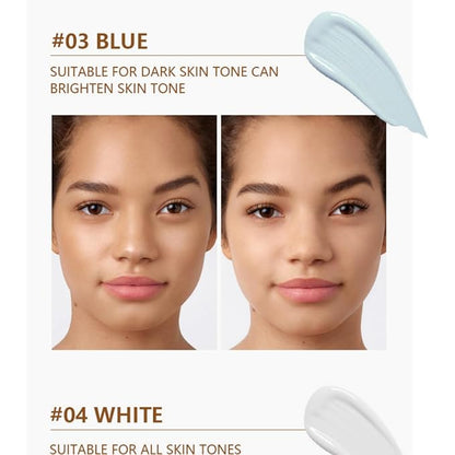 MAEPEOR Moisturizing Face Primer 4 Colors Long Lasting