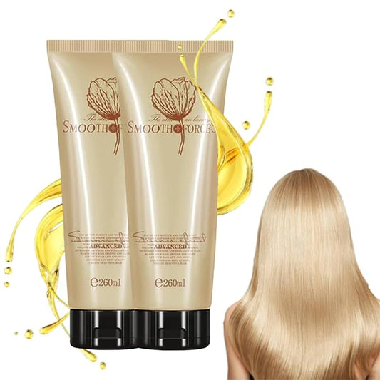 Urcoolest Magical Hair Mask - Advanced Molecular Root Care, Deep Conditioning for Dry Hair, Hydration, Softness and Shine (2PCS, 260ml)
