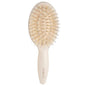 The Hair Edit Finish & Shine Travel Size Boar Bristle Hair Brush Cream