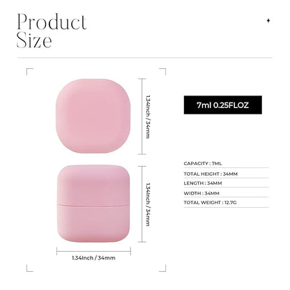 0.25 oz（7g） Empty Lip Balm Square